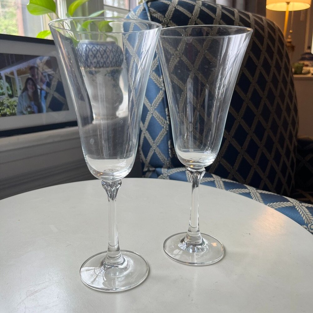 2 Schott Zwiesel Tritan Crystal Glass Charlotte Stemware Collection Wine Glass